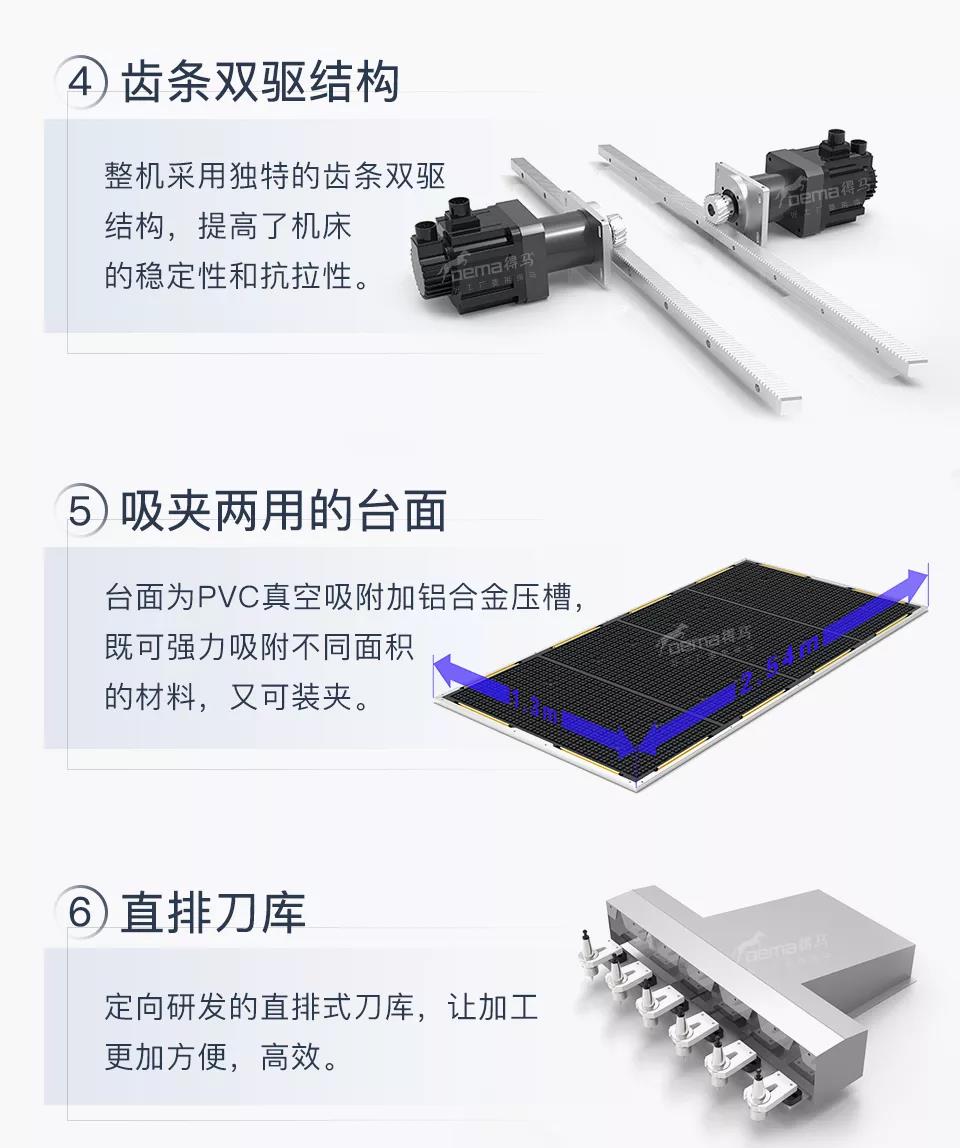 得马M6雕刻机特点概述