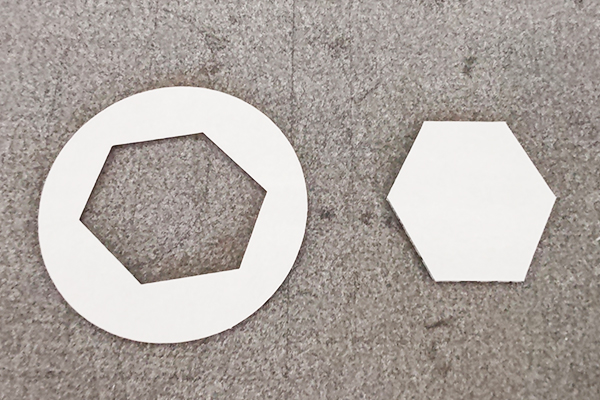 得马裁切机裁切样品